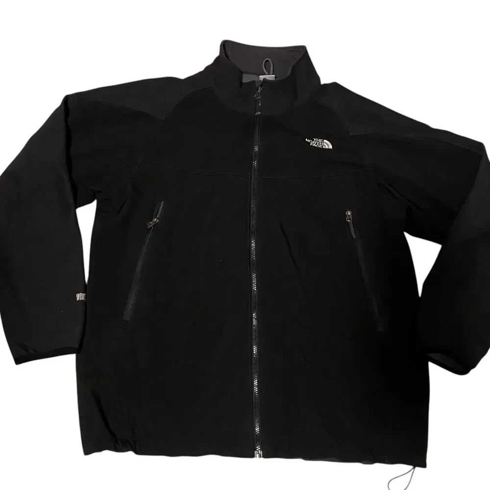 Men's The North Face Summit Series Size 2XL Black Windstopper Jacket